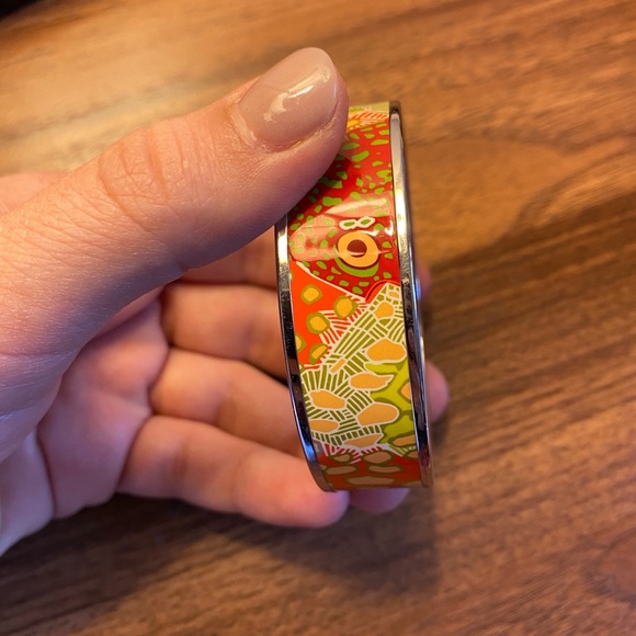 100% authentic Hermès enamel bangle - Picture 3 of 7